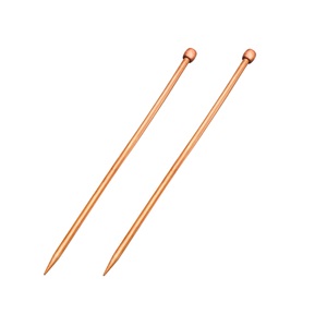 Nouveauté Aiguilles à tricoter Bâton de fil en bois fabriqué à la main Crochets polis naturels pour coudre du tissu de laine - Product Image 2