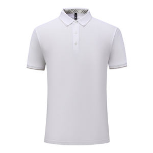¡Novedad de 2025! Polos de manga corta personalizables para hombre, estampado de patrón sólido hecho de Piqué, polos de algodón para hombre - Product Image 4