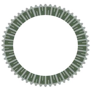 แผ่นคลัตช์ FAW08F1 สำหรับ Aisin Warner TG-81SC (F8G45) - Product Image 1