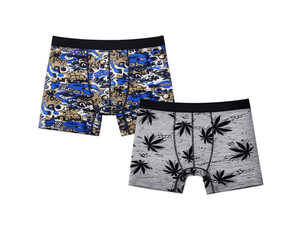 Calzoncillos bóxer para hombre, de algodón tejido, transpirables, con estampado digital, personalizables, hechos en China, venta al por mayor, marca privada - Product Image 5