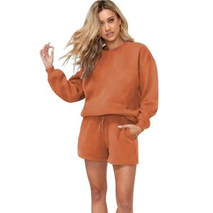 Fournisseurs d'impression d'OEM de tissu d'ouatine de coton 280gsm de Hoodie de culture de femmes lourdes - Product Image 4