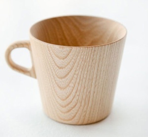 Handmade Wooden Gift Coffee Mug Eco Friendly Coffee Mug Natural Wood Coffee Mugs for Home Office Cafe <b>Tea</b> and Gifting <b>japanese</b> - Product Image 1