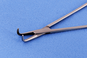 คีมหนีบอกมีเกอร์ สแตนเลส |   คีมผ่าตัดและผูกเชือกแบบโค้ง 28 ซม. - Product Image 5