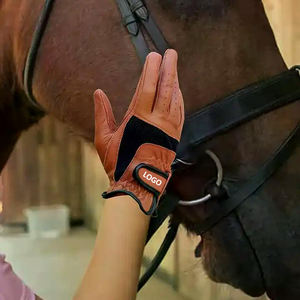 Guantes de Equitación Profesionales Antideslizantes y Transpirables de Cuero Genuino para Invierno Disponibles a Precio de Mayoreo - Product Image 4