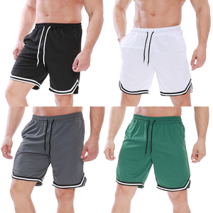 <b>High</b> Quality Men's Basketball Sports <b>Knee</b> Length Shorts Black Mesh Anti Pilling Breathable Eco-Friendly Quick Dry Loose Fitness - Product Image 6