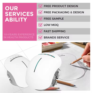 LJ Massage du genou chauffant sans fil personnalisé Circulation sanguine Relaxation articulaire Soulagement de la douleur Thérapie par la lumière rouge Massage du genou - Product Image 6