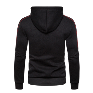 Men's High Quality Cotton Fleece <b>Hoodie</b> with Pull-Up Design and Zipper Customizable Logo Print ODM Supply for <b>Summer</b> Clothing - Product Image 3