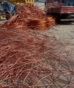 99.9% Non-Alloy Red Copper Scrap <b>Electric</b> <b>Wire</b> for Metal Recycling and Industrial Smelting - Product Image 5