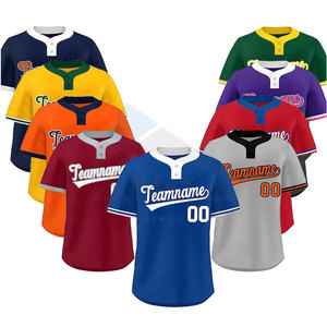 Camiseta de Béisbol con Estampado Personalizado, Estilo Casual, Nuevo Modelo, Secado Rápido y Transpirable, con Colores Personalizados - Product Image 5