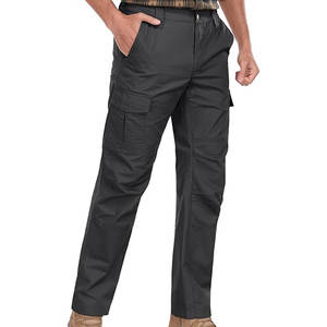 2025กางเกงคาร์โก้แฟชั่นลำลองสำหรับผู้ชายหลากสีผ้าฝ้ายเดนิมทรงหลวมยุทธวิธีออกแบบได้ตามต้องการผ้าฝ้ายกลาง100% กลางแจ้งหลากสี - Product Image 2