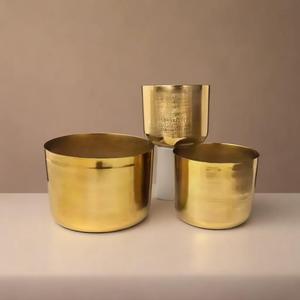 <b>Small</b> and Large Iron Flower <b>Pots</b> & Planters Set S/3 Metal Planter for Garden Supplies Durable - Product Image 1