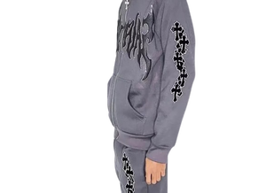 Conjuntos Deportivos de Dos Piezas para Hombre, Sudadera con Capucha de Manga Larga y Pantalones Deportivos, Traje de Otoño Invierno - Product Image 3