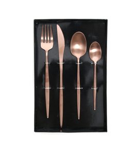 Oyal Wedding opopper Tone Premium utet andand made uustom taintainless latlatware ininimalist acactory Teel ututlery ETS OT Sale - Product Image 1