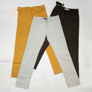 กางเกงผ้าคอตตอนเนื้อนุ่มสำหรับผู้ชายกางเกงน้ำหนักเบาใส่สบายสวมใส่ได้ทุกวันใส่ในฤดูร้อนพอดีตัวระบายอากาศได้แบบลำลองทันสมัย - Product Image 1