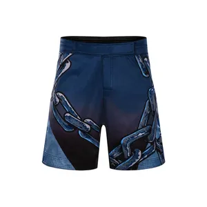 Mais recente Design Top Quality MMA Custom Luta Shorts Sublimação Board Atacado MMA Calças BJJ Artes Marciais Grappling Shorts