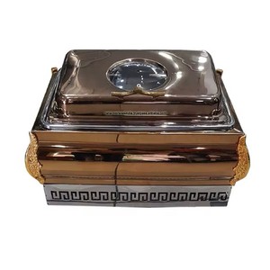 Chauffe-plats en cuivre antique chauffe-plats vente en gros grand événement fêtes traiteur servant chauffe-plats - Product Image 4