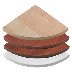 Mensola angolare in truciolato 'ecopan Angle' 25 X 25 X 1.8 - Noce medio - Product Image 1