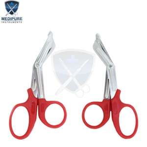 Ciseaux de pansement infirmiers de qualité supérieure Ciseaux universels en acier inoxydable pour instruments chirurgicaux d'équipement paramédical et hospitalier - Product Image 2