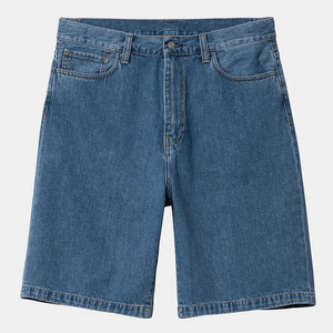 Pantalones cortos sueltos Light Wash Denim Jeans Fit Men Casual Transpirable Short Baggy Jean para hombres Short - Product Image 2