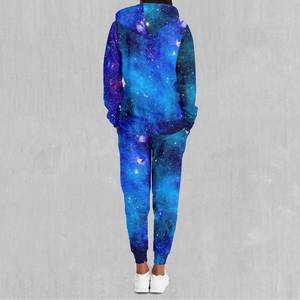 Survêtement Stardust Galaxy Outer Space à capuche zippé et joggers - Product Image 6