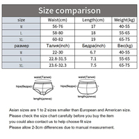 Culottes Sexy en Dentelle pour Femme, Sous-Vêtements Féminins Couleur Unie Transparente, Intimates Taille Basse