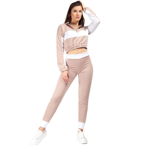 Conjunto Deportivo Ligero de Dos Piezas para Mujer, 100% Algodón, Invierno, Personalizable, Talla Grande, Transpirable, Ropa Deportiva Informal - Product Image 5