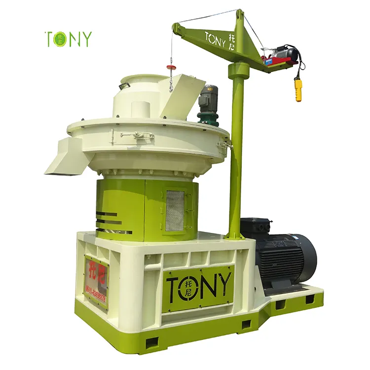 TONY Production Hot sale 1 ton p hr wood pellet machine,biomass pellet mill ,good price wood pellet making machine in china