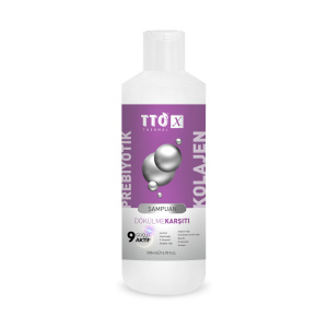 TTO-X Prebiotic & Collagen <b>Shampoo</b> Anti-Hair Loss Moisturizing & Nourishing 500 ml - Product Image 1