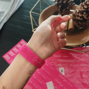 Pulsera <span class=keywords><strong>de</strong></span> Papel NFC Personalizada, Impermeable, Desechable, con Chip RFID para Eventos, Conciertos y Música - Product Image 5