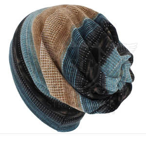 Gorro de lana de algodón 100% para ropa de invierno, gorro de invierno superventas de alta calidad, MOQ bajo, el mejor logotipo de diseñador de tela - Product Image 4