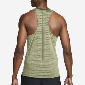 Camiseta sin mangas de entrenamiento para hombre, Camiseta deportiva musculosa de estilo callejero, Camiseta de punto de algodón transpirable para gimnasio, chaleco para correr - Product Image 3