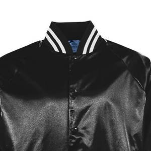 Chaqueta deportiva para hombre, tela satinada, Otoño, estilo callejero informal, chaqueta de estilo béisbol, diseño personalizado, chaquetas Bomber para hombre - Product Image 5