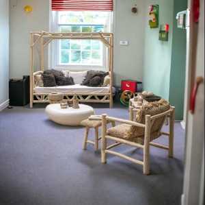 Alta calidad, duradero, respetuoso con el medio ambiente, modular, de mediados de siglo, muebles de bambú seccionales, juego de sofás hechos a mano, lado de la piscina, Villa al aire libre, Parque - Product Image 2