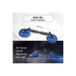 Ventosa de Vacío con Capacidad de 60 Kg y Copa de Succión de 390 mm - Product Image 1