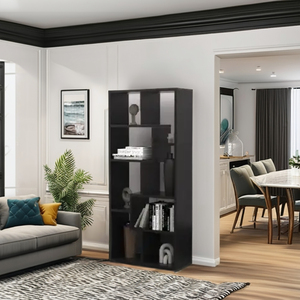 Estante Multiusos Moderno Sigma de 18 mm de MUSVENUS, Fabricante Turco, Ensamblaje Rápido para Dormitorio, Sala de Estar, Escuela - Product Image 1