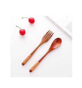 Vajilla de diseño moderno, juego de cubiertos de mesa, cucharas, cuchillo, tenedor, juego de cubiertos, juego de cubiertos de madera de lujo de la mejor calidad - Product Image 3