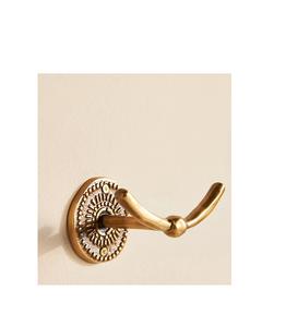 Crochets muraux luxueux en laiton au design ethnique pour une décoration intérieure exquise et une utilisation pratique dans des espaces compacts - Product Image 1