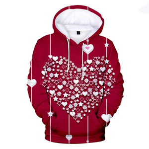 Automne solide motif polaire surdimensionné coupe régulière anti-rétrécissement pull à capuche sur mesure conception d'épaule tombante pour hommes femmes - Product Image 4