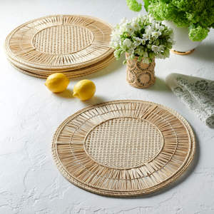 Wholesaler Natural Seagrass <b>Woven</b> Table Mat Exquisite Design Kitchen Household Item for Wedding Parties and Restaurants - Product Image 6