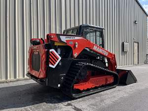 Cargadora de dirección deslizante Manitou 2750VT sobre orugas, equipo hidráulico de alto flujo para movimiento de tierras, construcción y paisajismo, motor listo para exportación - Product Image 6