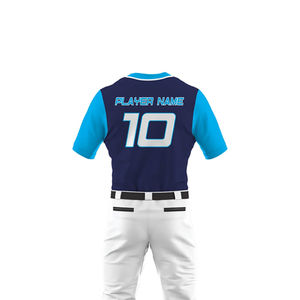 Comfortable High Quality <b>Light</b> Weight Custom Sublimation Printed Baseball Uniform Sets Multi Colors Moisture Wicking Breathable - Product Image 6