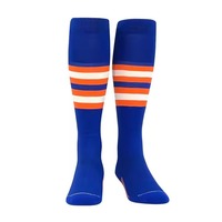 Nouvelle Arrivée Chaussettes de Baseball Personnalisées pour Jeunes, Montantes, avec Logo sur le Bas, Respirantes, Séchage Rapide, 100% Polyester, Hommes Femmes Sport