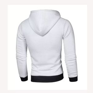 Sudadera con Capucha para Hombre, Estilo Nuevo, Diseño Sólido, Sudadera con Capucha de Compresión, Otoño, Mangas con Estampado Personalizado - Product Image 5
