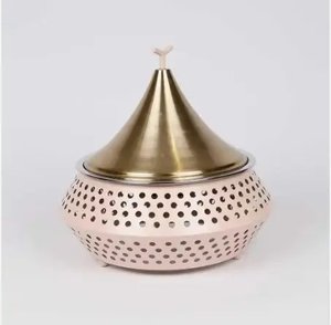 Casserole en bois de qualité supérieure de luxe pour le mariage, la fête dans un hôtel, la marmite chaude avec couvercle en métal - Product Image 6