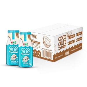 Private Label OEM - 280ml Cocogurt Original Water Glass Drink, No Sugar Low Fat, Manufacture Beverage From Vietnam, Free Sample - Product Image 1
