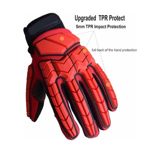 Gants de sécurité respirants en cuir haute performance Javelin 7 oz pour la soudure industrielle, les travaux lourds et la construction en extérieur - Product Image 3