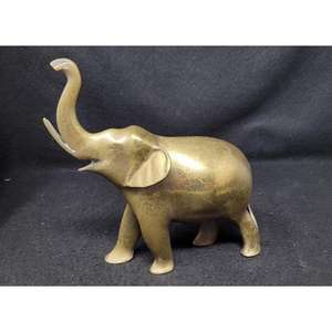 Decorative Brass Elephant Table Decor Object Handmade <b>Gold</b> Elephant Sculpture Metal Gifts And Crafts Custom Animal <b>Statue</b> - Product Image 5