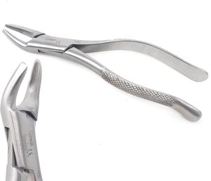 Fórceps de Extracción Dental de Acero Inoxidable Manual al por Mayor, Uso Profesional, Certificado CE, Agarre Ergonómico - Product Image 1