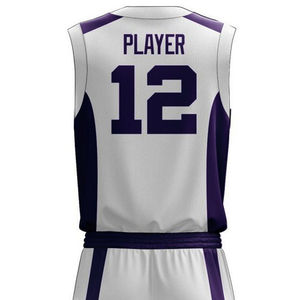 Camisetas de baloncesto personalizadas profesionales para hombre, uniformes universitarios de secado rápido, conjuntos de camisa con estampado corto, logotipo personalizado XS, deportes de verano - Product Image 6