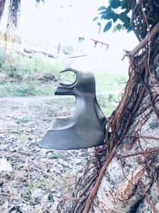 ขวานไวกิ้งขวานขวานขวานกลางแจ้ง,มีดล่าสัตว์ดามัสกัสขวานขวานตั้งแคมป์ขวานสีแดงเข้ม - Product Image 4